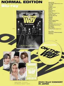 avex trax 2024 WayV Concert On The Way in JAPAN Blu-ray Standard Edition JAPAN OFFICIAL