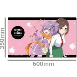 Azu Maker A Ninja and an Assassin Under One Roof Satoko & Konoha Character Rubber Mat