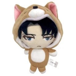 TBS Glowdia Animarukko Attack on Titan Levi Ackerman Plush Mascot JAPAN OFFICIAL