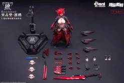 Animester WOLF-MASTIFF FORCE Karas Samurai 1/9 Seamless Action Figure JAPAN