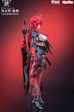 Animester WOLF-MASTIFF FORCE Karas Samurai 1/9 Seamless Action Figure JAPAN