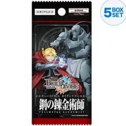 Aniplex Build Divide TCG Tie-up Booster Fullmetal Alchemist BOX JAPAN ZA-487