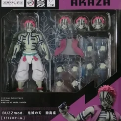 Aniplex Figure|Demon Slayer*BUZZmod Demon Slayer Kimetsu no Yaiba Akaza 1/12 Figure JAPAN OFFICIAL