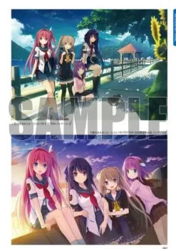 sprite Books*Ao no Kanata no Ao no Kanata no Four Rhythm Visual Fan Book JAPAN OFFICIALFour Rhythm Visual Fan Book JAPAN OFFICIAL