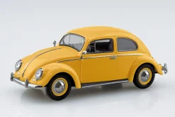 Aoshima Figure*RakuPla Snap Kit No.20-PY Volkswagen Beetle Postal Yellow 1/32 Model Kit