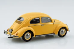 Aoshima Figure*RakuPla Snap Kit No.20-PY Volkswagen Beetle Postal Yellow 1/32 Model Kit