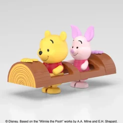 Aoshima Figure*RakuPla Tokotoko No.DP-15 Winnie the Pooh Pooh & Piglet Model Kit JAPAN