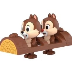 AOSHIMA Rakupura Tokotoko No.DP-12 Disney Character Chip & Dale Model Kit JAPAN