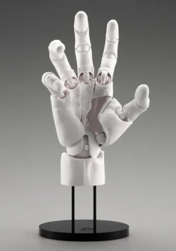 Kotobukiya ARTIST SUPPORT ITEM Takahiro Kagami HAND MODEL MEN'S/R WHITE 1/1 Action Figure