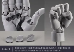 Kotobukiya Figure*ARTIST SUPPORT ITEM Takahiro Kagami HAND MODEL MEN'S/R GRAY 1/1 Action Figure
