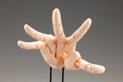 Kotobukiya Figure*ARTIST SUPPORT ITEM Takahiro Kagami HAND MODEL/R PALE ORANGE 1/1 Action Figure