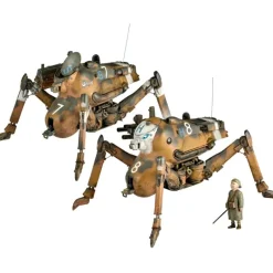 Kaiyodo Figure*ARTPLA Maschinen Krieger H.A.F.S. GLADIATOR & Smile Eddie Amsel 1/35 Model Kit