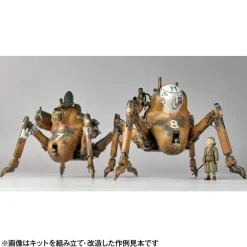 Kaiyodo Figure*ARTPLA Maschinen Krieger H.A.F.S. GLADIATOR & Smile Eddie Amsel 1/35 Model Kit