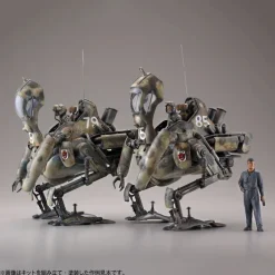 Kaiyodo Figure*ARTPLA Maschinen Krieger P.K.A. KANGAROO 2kits & Maintenance Crew 1/35 Model Kit