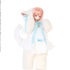 Azone Doll*Luminous Street / Mii HUG Mii! White Cat ver Doll JAPAN OFFICIAL