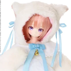 Azone Doll*Luminous Street / Mii HUG Mii! White Cat ver Doll JAPAN OFFICIAL