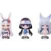 Hanabee Figure*Azur Lane Summer Swimsuit Deformed Figure Vol.1 Shimakaze&Noshiro&Shinano 3Set
