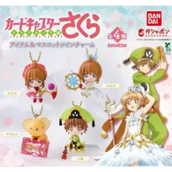 BANDAI Other Toys & Hobbies*Cardcaptor Sakura Item & Mascot Twin Charm Complete Set Capsule Toy JAPAN