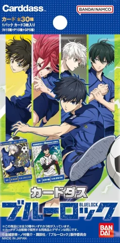 BANDAI Carddass Blue Lock Booster Pack Box TCG JAPAN OFFICIAL