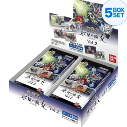 BANDAI Carddass Gundam The Witch From Mercury Vol.2 Booster Box TCG JAPAN