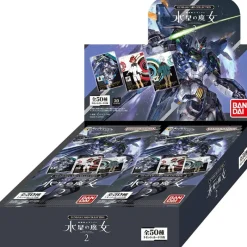 BANDAI Gundam*Carddass Mobile Suit Gundam The Witch From Mercury 2 TCG JAPAN OFFICIAL