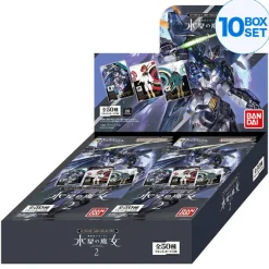BANDAI Gundam*Carddass Mobile Suit Gundam The Witch From Mercury 2 TCG JAPAN OFFICIAL
