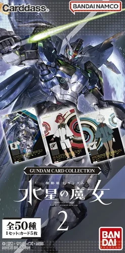 BANDAI Carddass Mobile Suit Gundam The Witch From Mercury 2 TCG JAPAN OFFICIAL