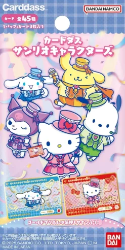 BANDAI Cards|Sanrio Characters*Carddass Sanrio Characters Booster Pack Box TCG JAPAN OFFICIAL