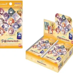 BANDAI Cards*CarddassS+ Gakuen Idolmaster Booster Pack Box TCG JAPAN OFFICIAL