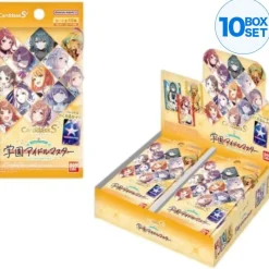 BANDAI Cards*CarddassS+ Gakuen Idolmaster Booster Pack Box TCG JAPAN OFFICIAL
