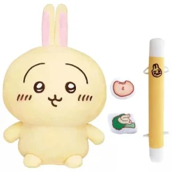 BANDAI Chiikawa Usagi Rabbit Shouting Talking Plush Doll JAPAN OFFICIAL