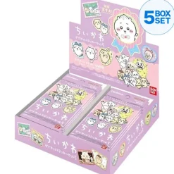 BANDAI Chiikawa Vol.5 Die-cut Sticker Booster Pack Box TCG JAPAN OFFICIAL