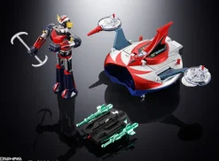 BANDAI Figure*Chogokin DELUXE UFO Robot Grendizer Grendizer & UFO Spazer Action Figure