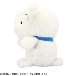 BANDAI Plush Toy*Crayon Shin-Chan Funbaruzu Shiro Plush JAPAN OFFICIAL