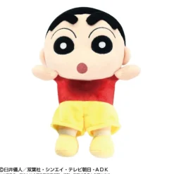 BANDAI Plush Toy*Crayon Shin-Chan Funbaruzu Shin-Chan Plush JAPAN OFFICIAL