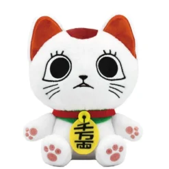 BANDAI Plush Toy*Dandadan Chibi Plush Turbo-Granny Beckoning Cat JAPAN OFFICIAL