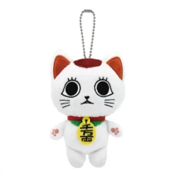 BANDAI Dandadan Turbo-Granny Beckoning Cat Chibi Plush Mascot JAPAN OFFICIAL