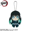 BANDAI Plush Toy*Demon Slayer Kimetsu no Yaiba Muichiro Tokito Chibi Plush Mascot JAPAN