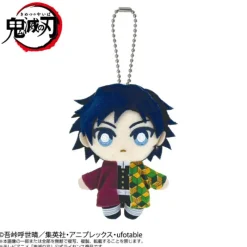 BANDAI Demon Slayer Kimetsu no Yaiba Giyu Tomioka Chibi Plush Mascot JAPAN