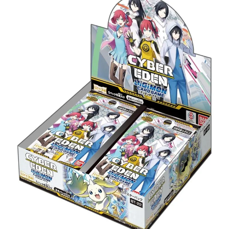BANDAI Digimon Card Game Cyber Eden BT-22 Booster Pack Box TCG JAPAN OFFICIAL