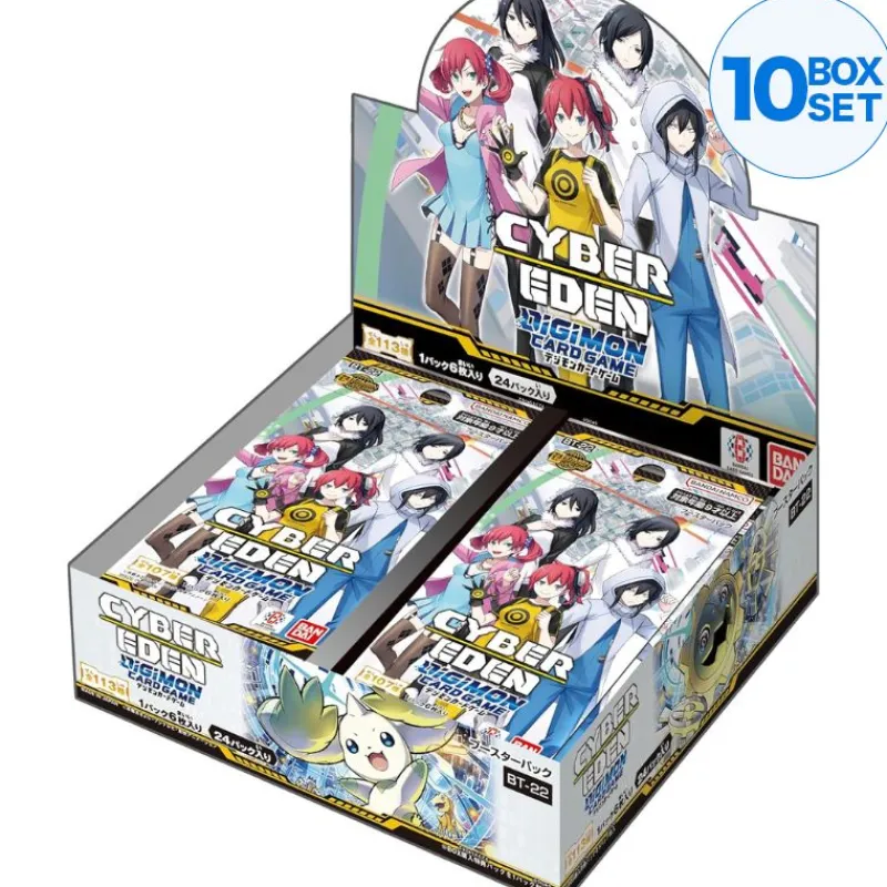 BANDAI Digimon Card Game Cyber Eden BT-22 Booster Pack Box TCG JAPAN OFFICIAL