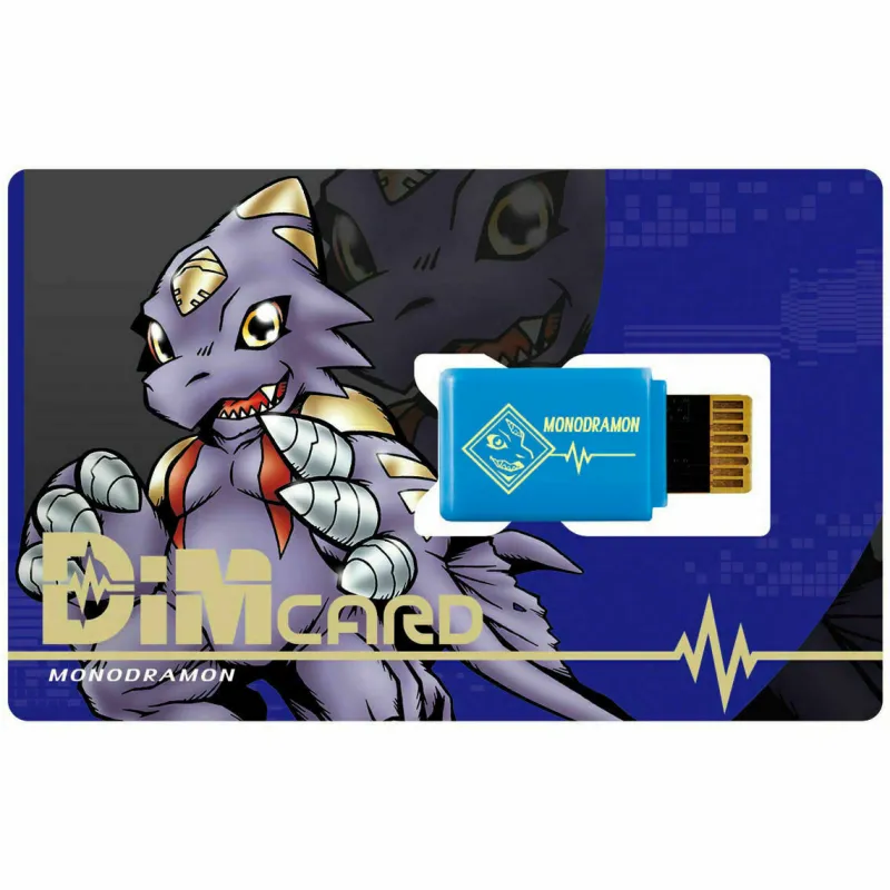 BANDAI Digimon Vital Breath Dim Card GP vol.01 Digimon Tamers Monodramon JAPAN