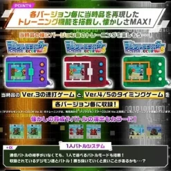 BANDAI Digital Monster Color Ver.4 Original Clear Red JAPAN OFFICIAL