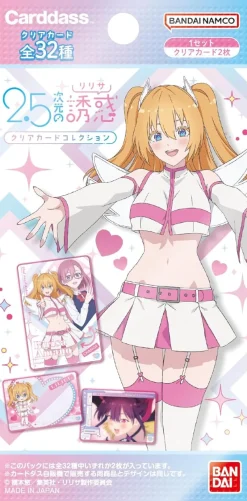 BANDAI 2.5-Dimensional Temptation Clear Card Collection Booster Pack Box TCG