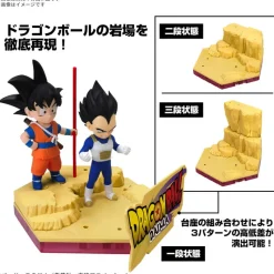 BANDAI Figure*Dragon Ball DAIMA Mini Son Goku & Mini Vegeta Plastic Model Kit JAPAN