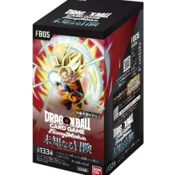 BANDAI Dragon Ball Super Fusion World New Adventure FB05 Booster Pack Box TCG
