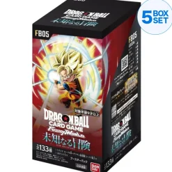 BANDAI Dragon Ball Super Fusion World New Adventure FB05 Booster Pack Box TCG