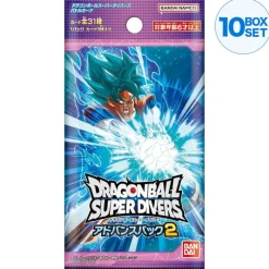 BANDAI Cards|Dragon Ball*Dragon Ball Super Divers Advance Pack 2 Booster Pack Box TCG JAPAN