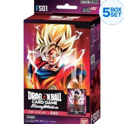 BANDAI Dragon Ball Super Card Game Fusion World Starter Deck FS01 Son Goku TCG