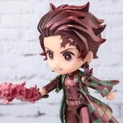 BANDAI Figuarts mini Demon Slayer Tanjiro Kamado Hinokami Kagura Action Figure